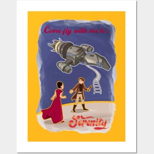 Come fly with me - Firefly Posters and Art